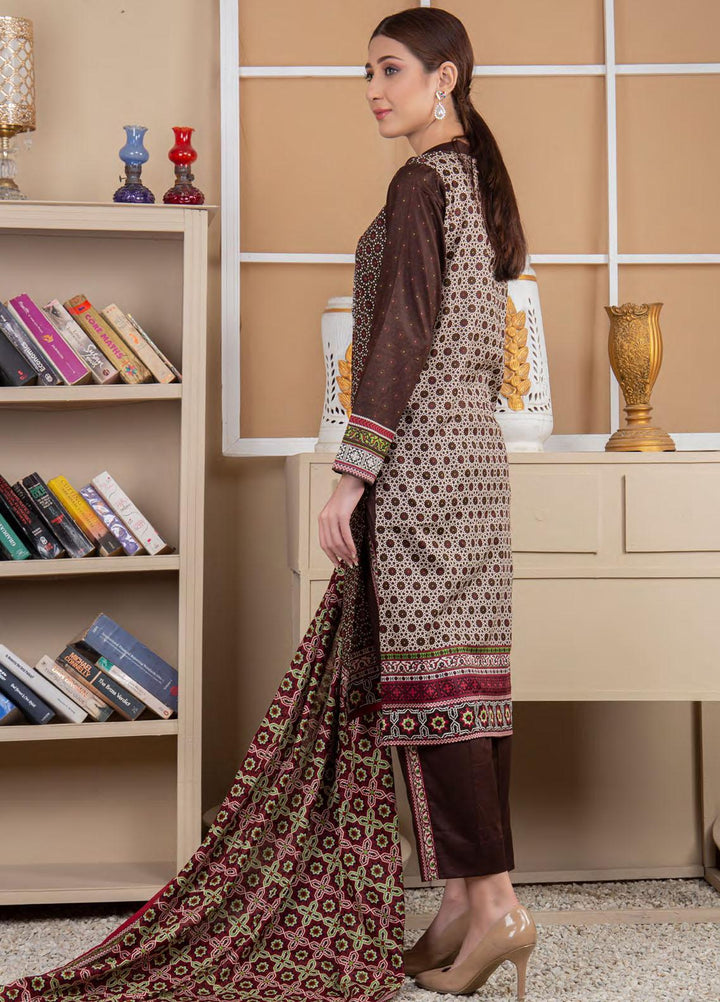 Five Star Printed Lawn Suit Unstitched 3 Piece FS22MD D-61A - Summer Collection