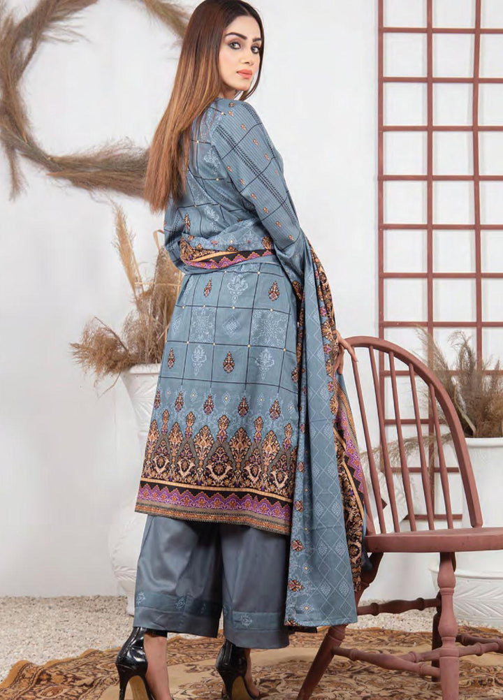 Five Star Printed Lawn Suit Unstitched 3 Piece FS22SL D-116A - Summer Collection