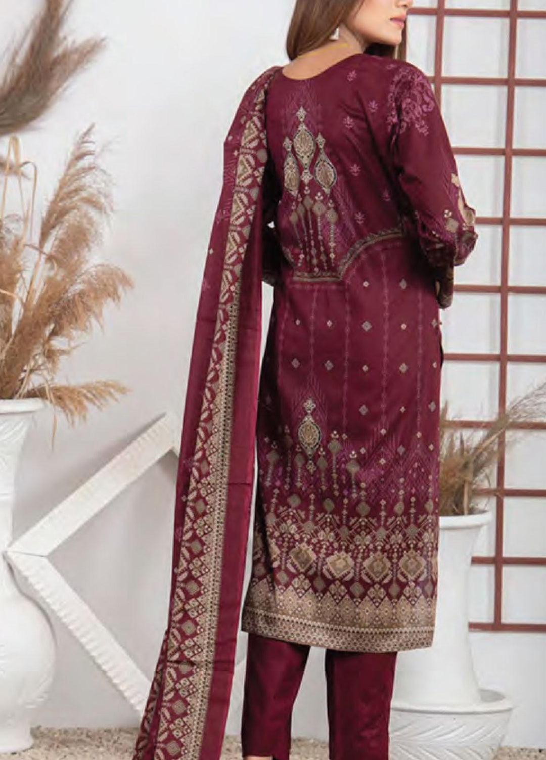 Five Star Printed Lawn Suit Unstitched 3 Piece FS22SL D-118A - Summer Collection