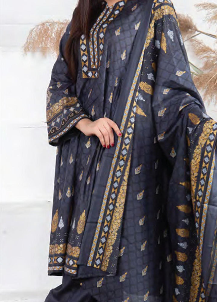 Five Star Printed Lawn Suit Unstitched 3 Piece FS22SL D-120B - Summer Collection