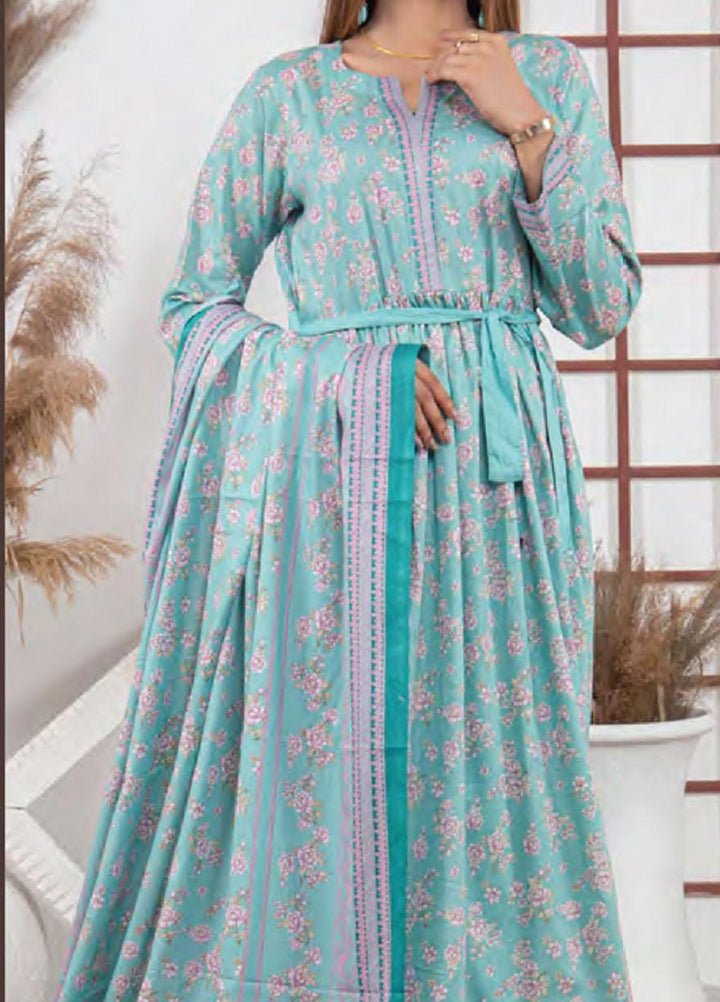 Five Star Printed Lawn Suit Unstitched 3 Piece FS22SL D-121A - Summer Collection