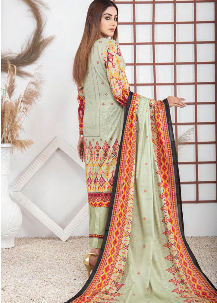 Five Star Printed Lawn Suit Unstitched 3 Piece FS22SL D-122A - Summer Collection