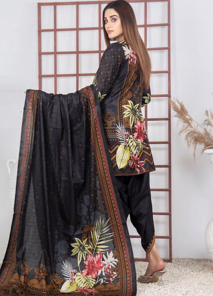 Five Star Printed Lawn Suit Unstitched 3 Piece FS22SL D-123B - Summer Collection