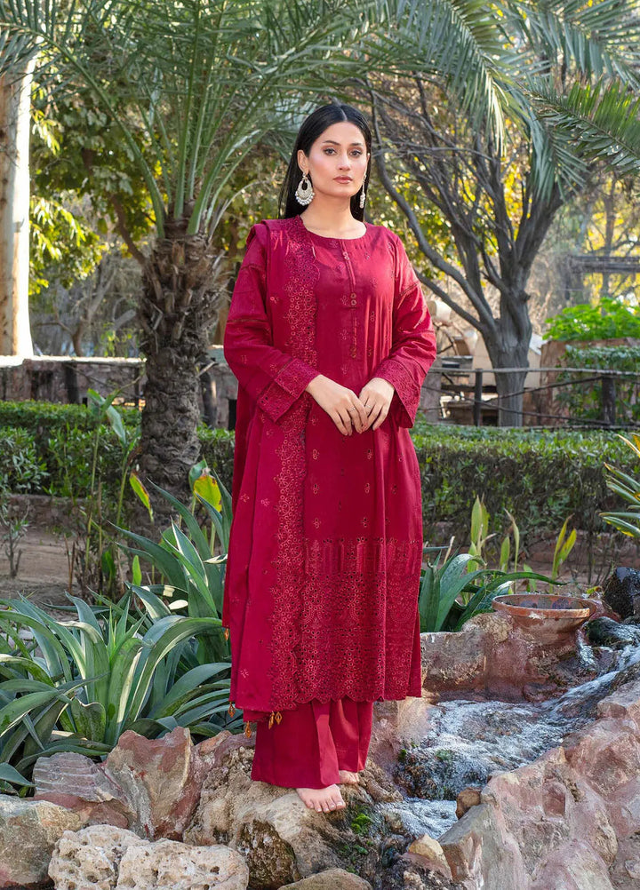 Fizza by Feroza Embroidered Lawn Suit Unstitched 3 Piece FZ25FS Art-02 - Summer Collection