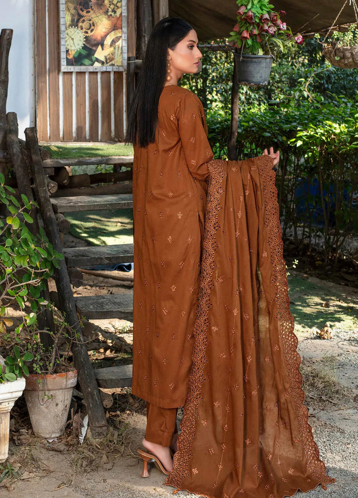 Fizza by Feroza Embroidered Lawn Suit Unstitched 3 Piece FZ25FS Art-08 - Summer Collection