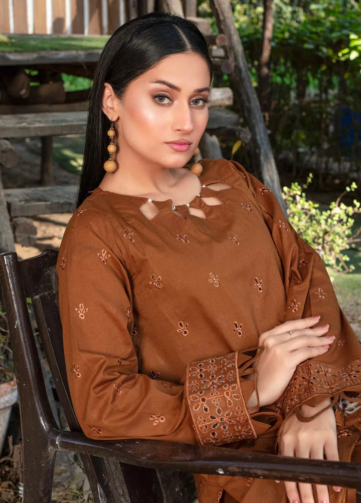 Fizza by Feroza Embroidered Lawn Suit Unstitched 3 Piece FZ25FS Art-08 - Summer Collection