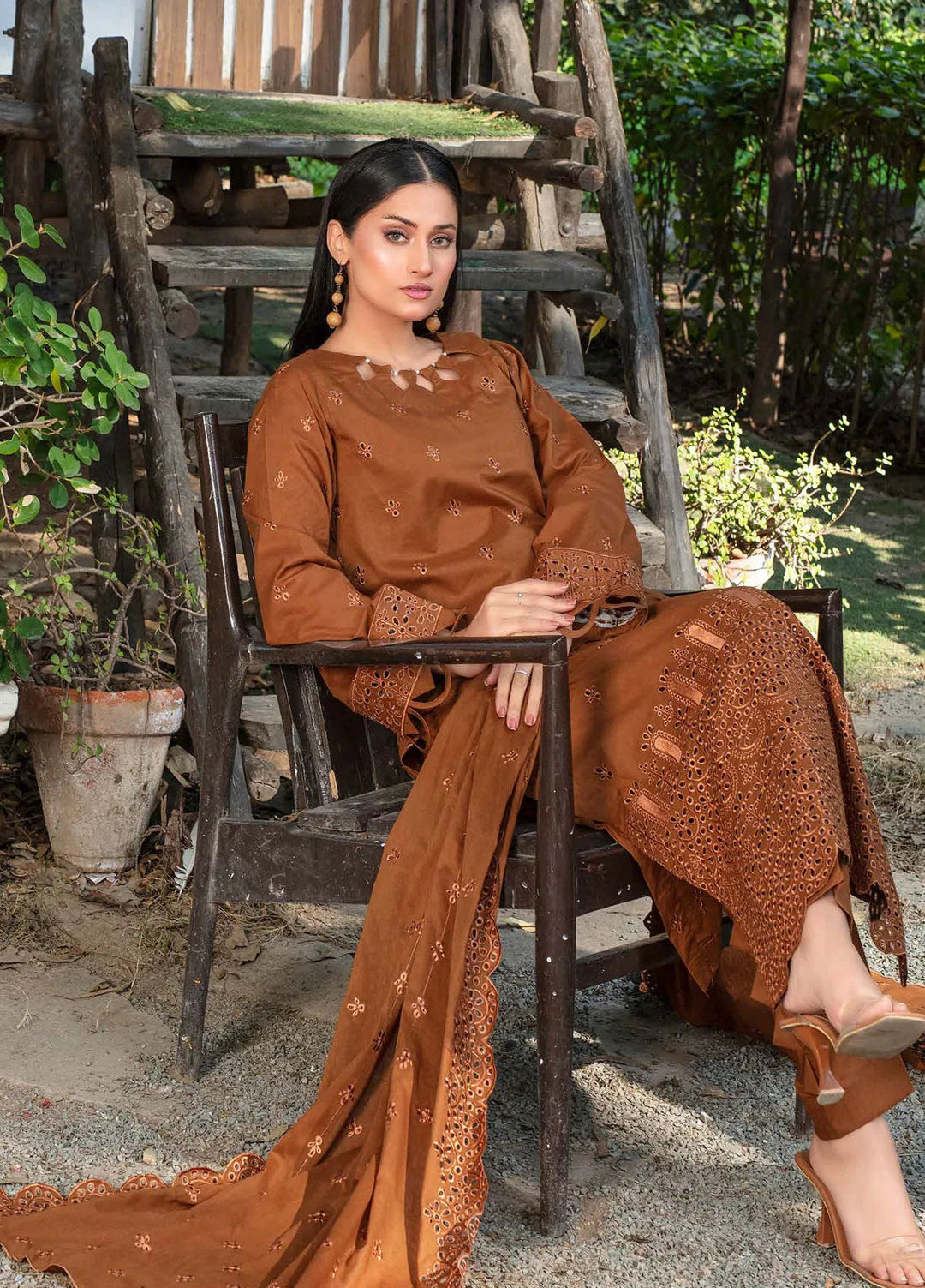 Fizza by Feroza Embroidered Lawn Suit Unstitched 3 Piece FZ25FS Art-08 - Summer Collection