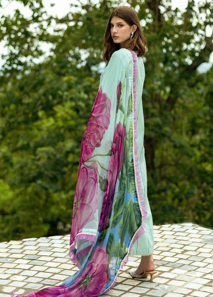 Flanerie by Roheenaz Embroidered Lawn Suit Unstitched 3 Piece RNZ25F Aurinda RNZ-2A - Summer Collection