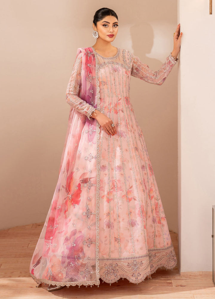 Fleur by Alizeh Fashion Embroidered Chiffon Suits Unstitched 3 Piece AFB25FF CH-2197 Rimayah - Formals Collection