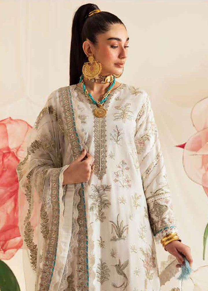 Fleur De Lis by Ayzel Embroidered Chiffon Suits Unstitched 3 Piece AAF23FL 03 Victorie - Luxury Collection