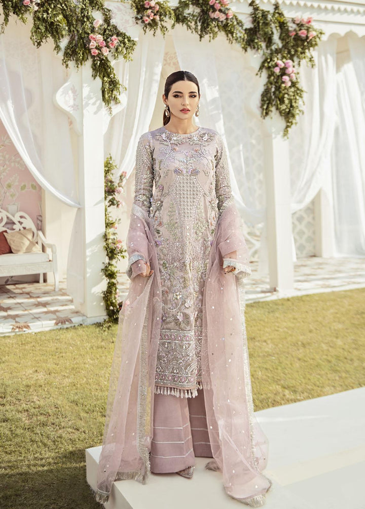 Gulaal Luxury Pret Embroidered Net 3 Piece Dress GL22FDR Clair