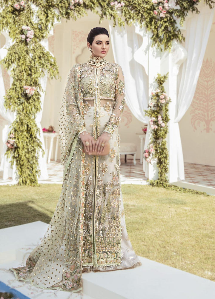 Gulaal Luxury Pret Embroidered Net 3 Piece Dress GL22FDR Cher