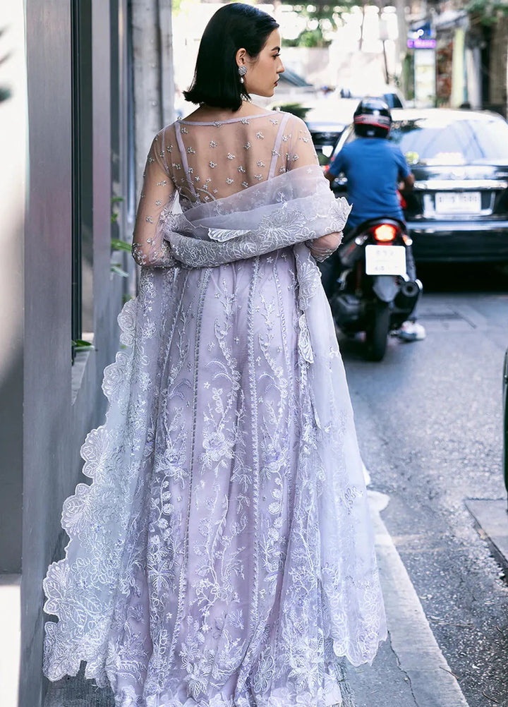 Fleurie By Saad Shaikh Embroidered Net Suits Unstitched 4 Piece SSK24F Mariska - Luxury Collection