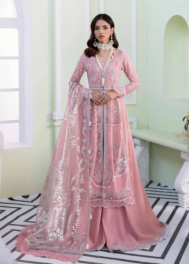 Floraison By Seran Embroidered Chiffon Suits Unstitched 3 Piece SRN23F 03 Natalie - Luxury Festive Collection