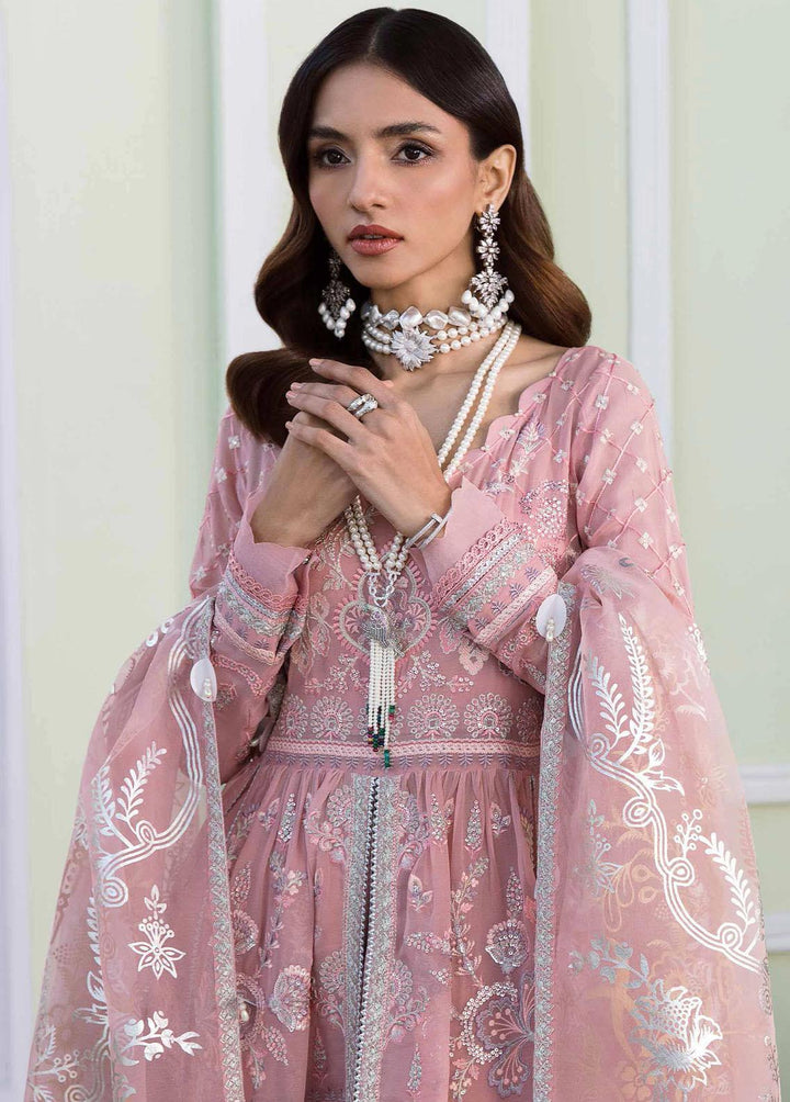 Floraison By Seran Embroidered Chiffon Suits Unstitched 3 Piece SRN23F 03 Natalie - Luxury Festive Collection