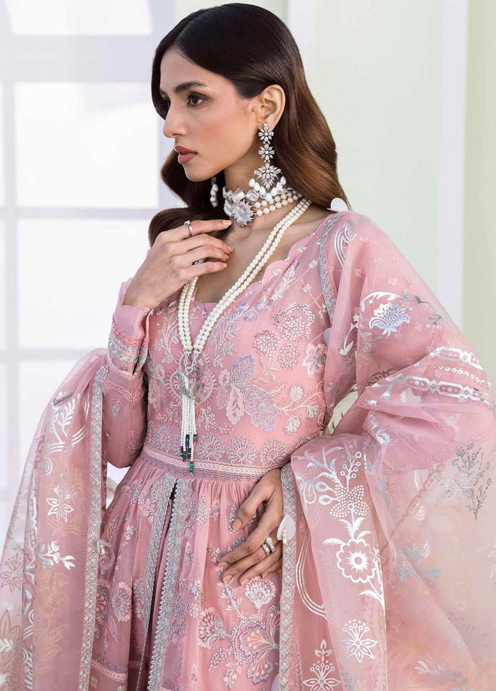 Floraison By Seran Embroidered Chiffon Suits Unstitched 3 Piece SRN23F 03 Natalie - Luxury Festive Collection