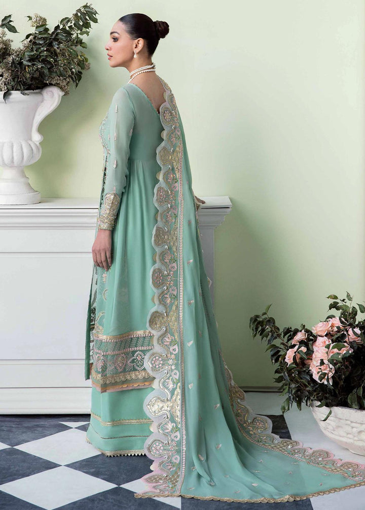 Floraison By Seran Embroidered Chiffon Suits Unstitched 3 Piece SRN23F 06 Delphine - Luxury Festive Collection