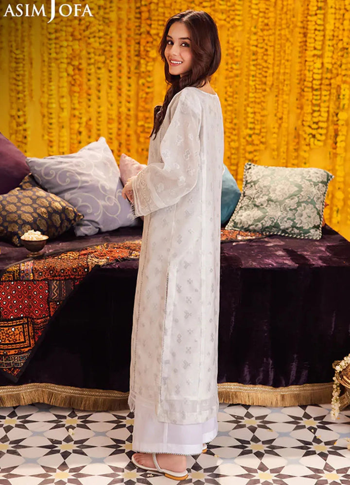 Floral Pattern By Asim Jofa Pret Embroidered Jacquard 2 Piece Suit AJFP-012