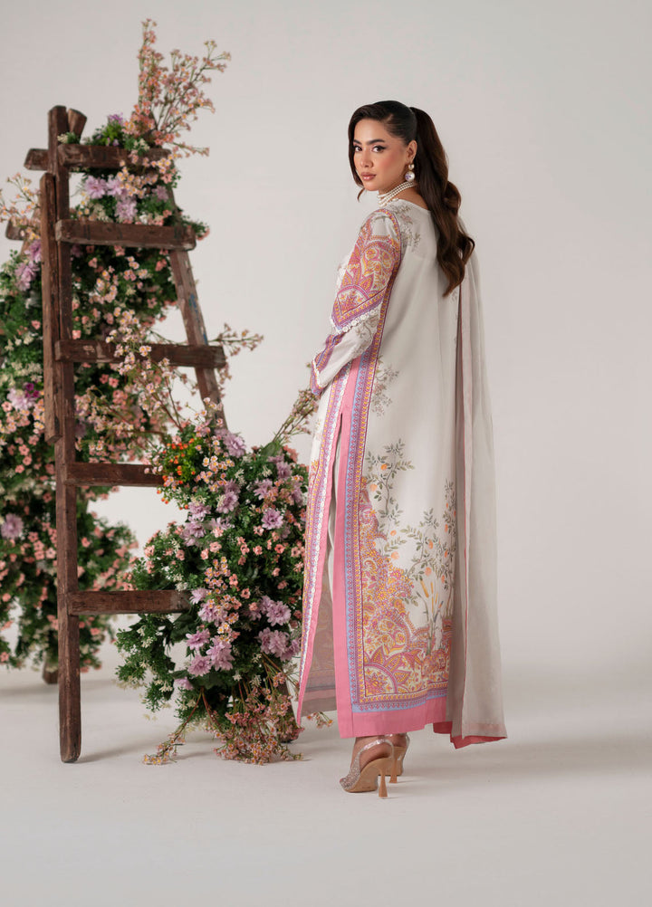 Floral Whimsy by Mehak Yaqoob Pret Embroidered Silk 3 Piece Suit Bellina