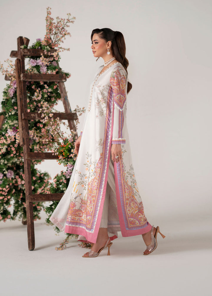 Floral Whimsy by Mehak Yaqoob Pret Embroidered Silk 3 Piece Suit Bellina