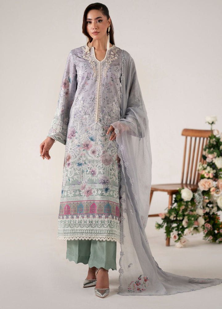 Floral Whimsy by Mehak Yaqoob Pret Embroidered Silk 3 Piece Suit Zalia