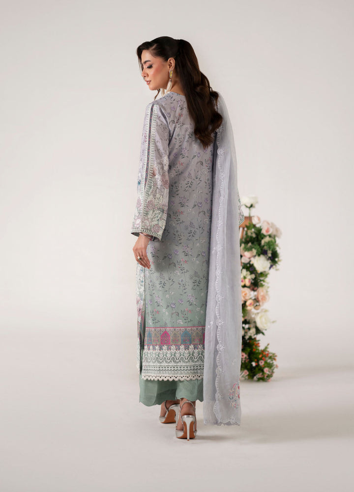 Floral Whimsy by Mehak Yaqoob Pret Embroidered Silk 3 Piece Suit Zalia