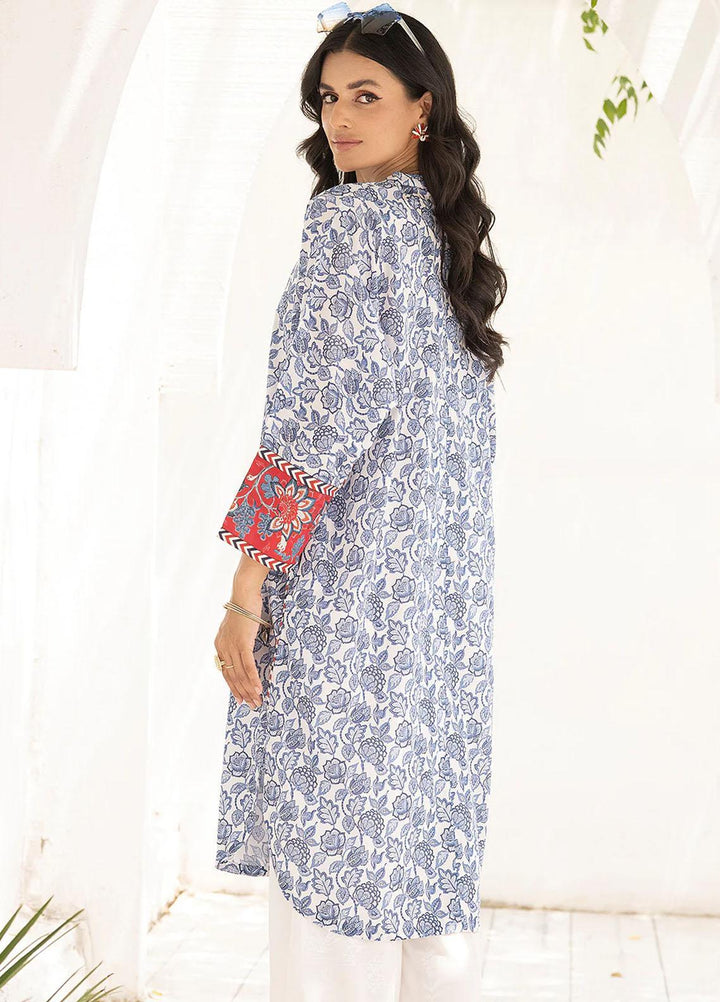Florance By Meerak Printed Lawn Suits Unstitched Kurties MRK23F Obrina - Summer Collection