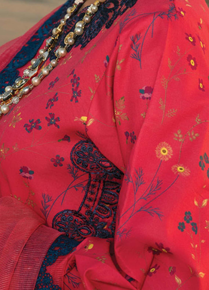 Florence By Rang Rasiya Embroidered Lawn Suits Unstitched 3 Piece RR23F 01 Bella - Summer Collection