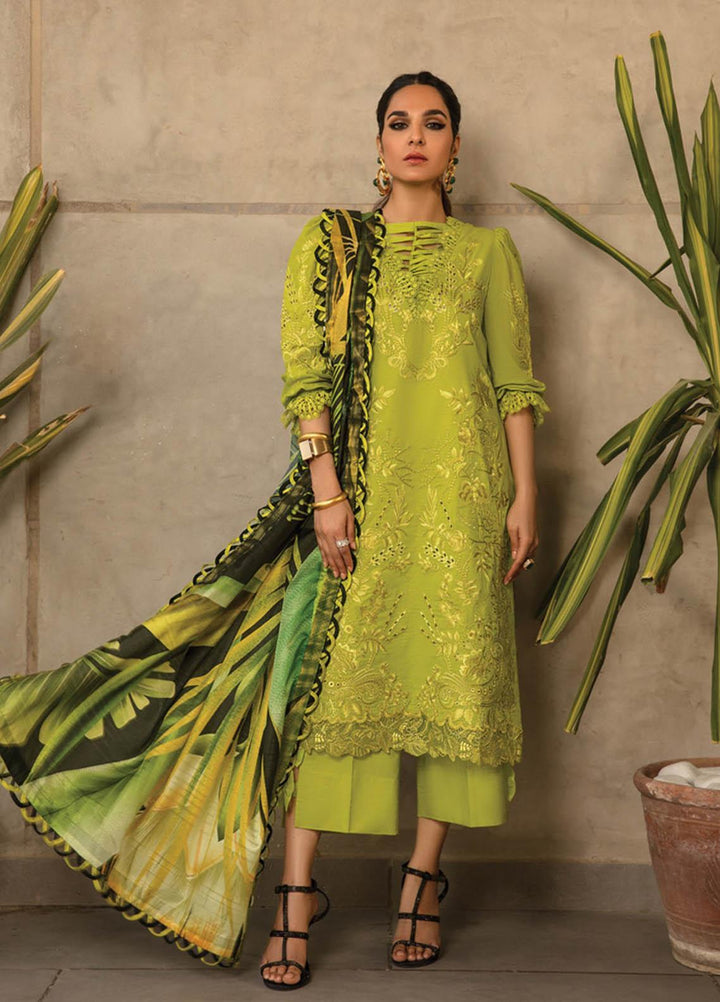 Florence By Rang Rasiya Embroidered Lawn Suits Unstitched 3 Piece RR23F 12 Ariana - Summer Collection