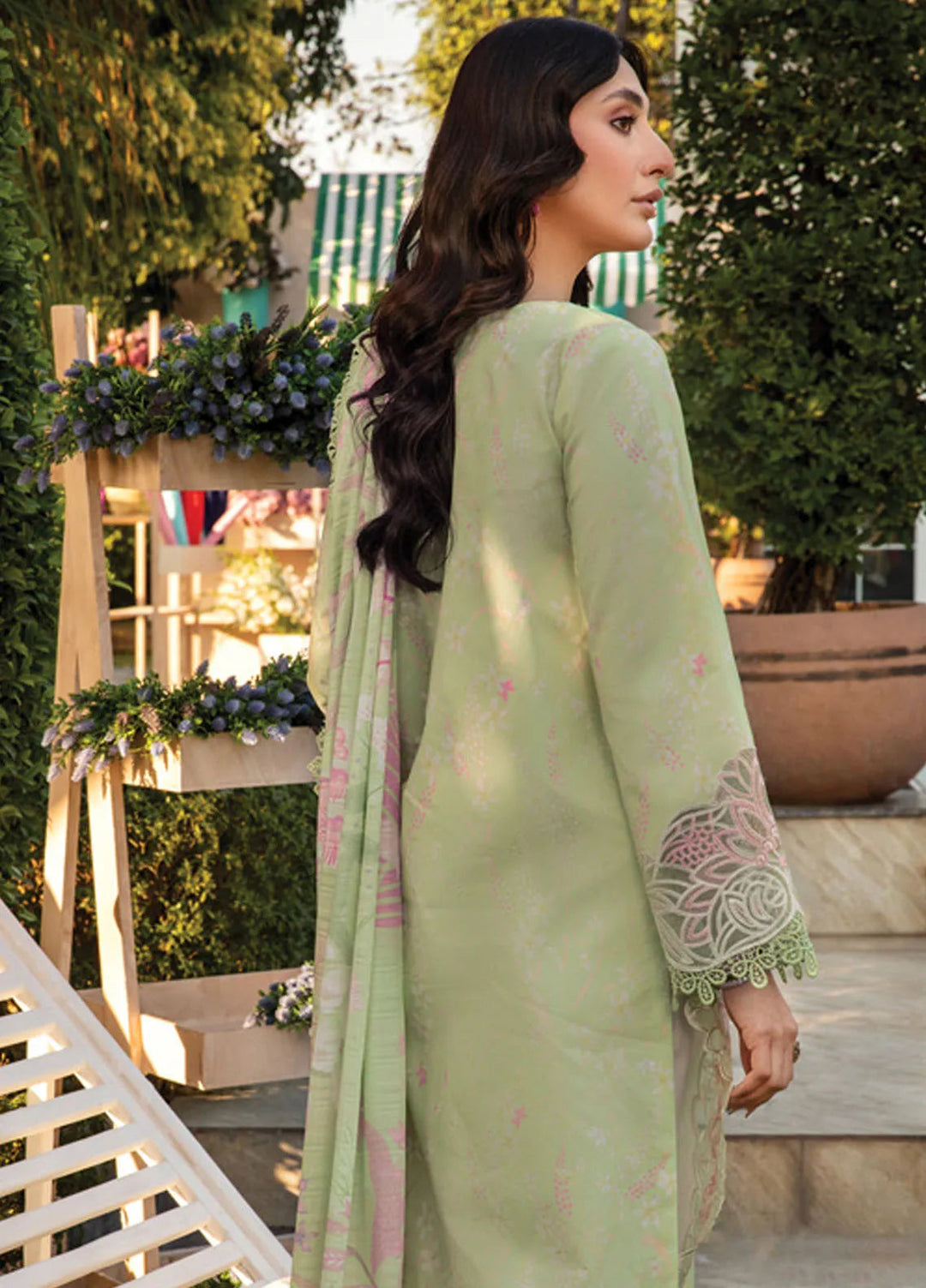 Florence by Rang Rasiya Embroidered Lawn Suit Unstitched 3 Piece RR25F D-02 Haniya - Summer Collection