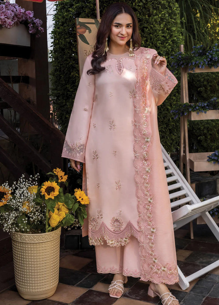 Florence by Rang Rasiya Embroidered Lawn Suit Unstitched 3 Piece RR25F D-03 Eshal - Summer Collection