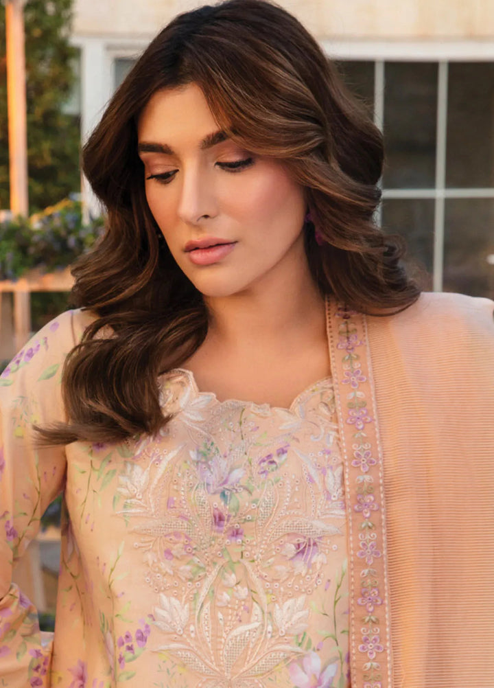 Florence by Rang Rasiya Embroidered Lawn Suit Unstitched 3 Piece RR25F D-04 Minahil - Summer Collection