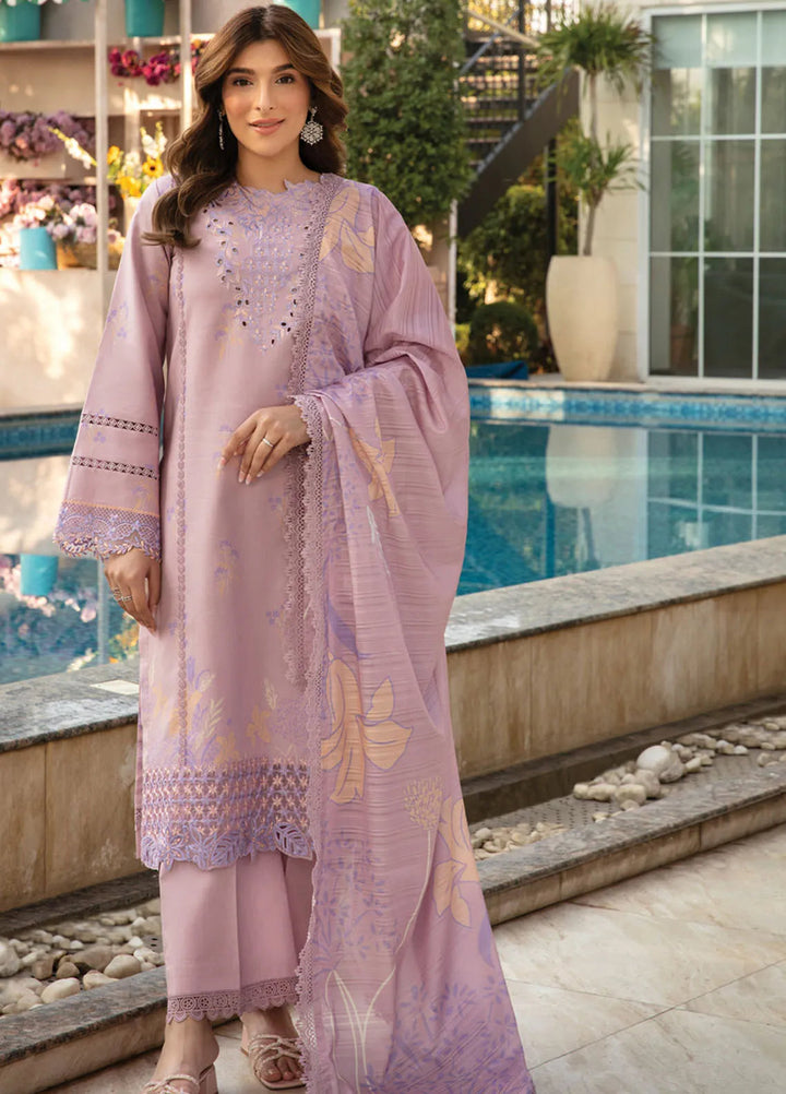 Florence by Rang Rasiya Embroidered Lawn Suit Unstitched 3 Piece RR25F D-05 Daniya - Summer Collection