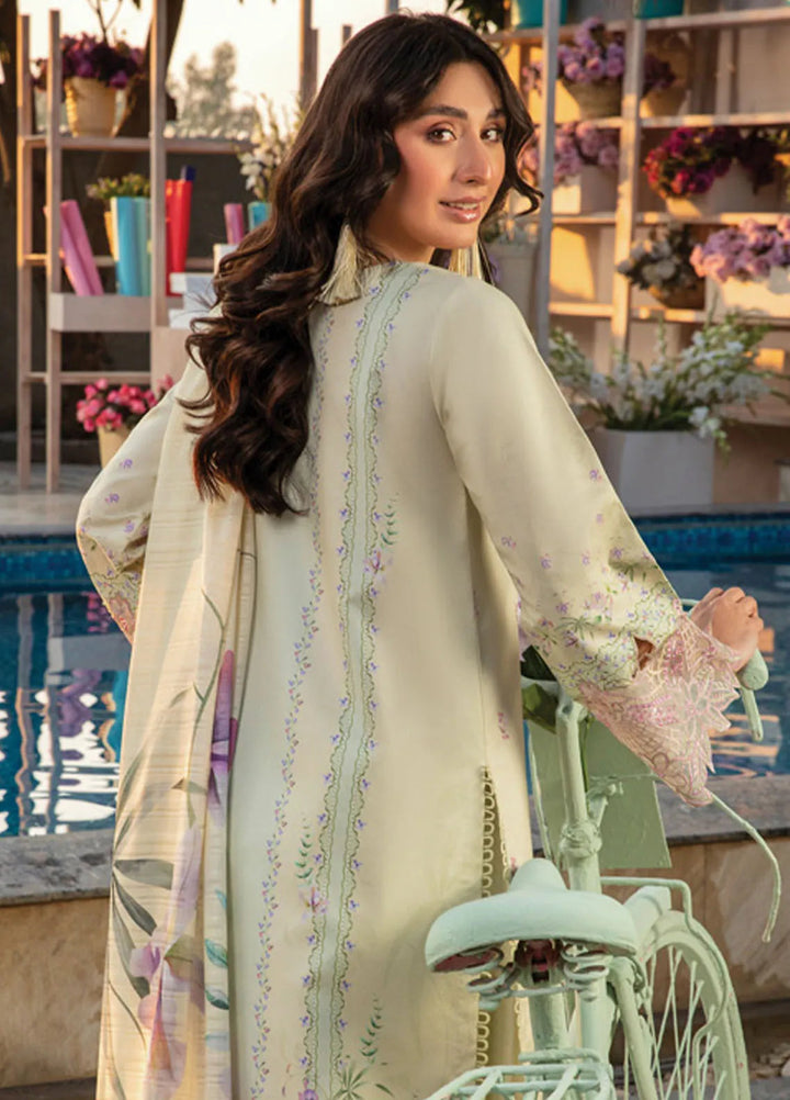 Florence by Rang Rasiya Embroidered Lawn Suit Unstitched 3 Piece RR25F D-09 Manah - Summer Collection