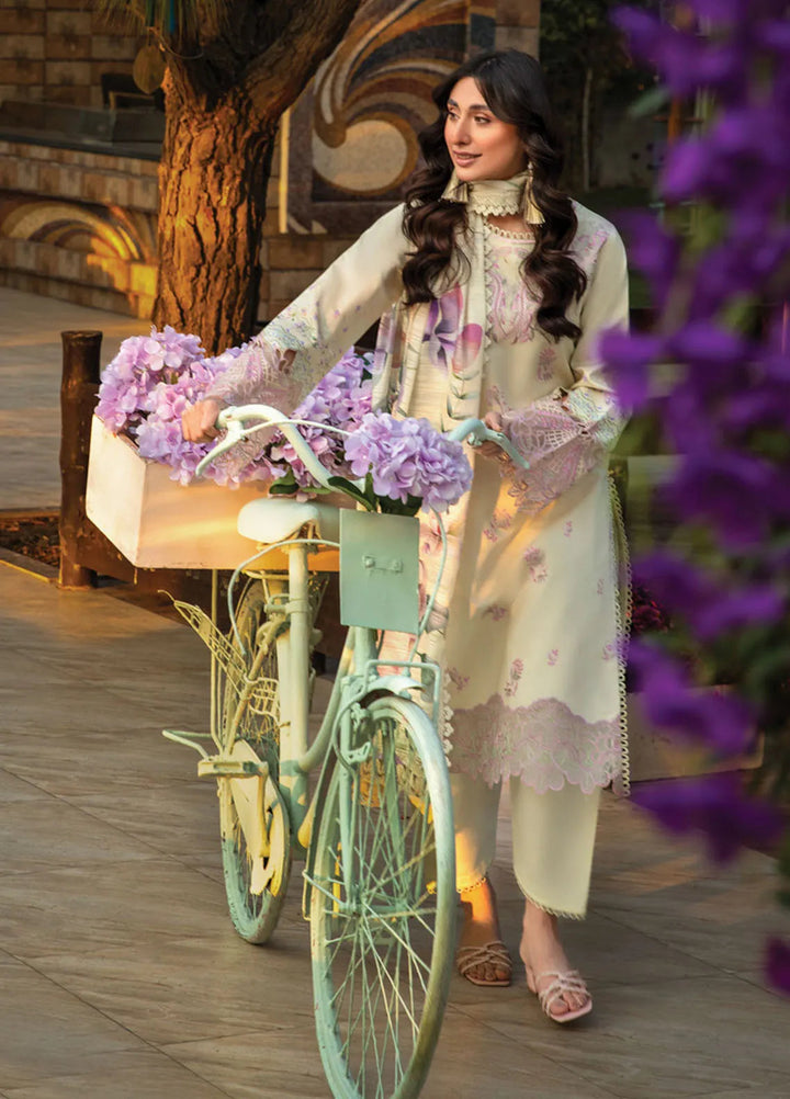 Florence by Rang Rasiya Embroidered Lawn Suit Unstitched 3 Piece RR25F D-09 Manah - Summer Collection