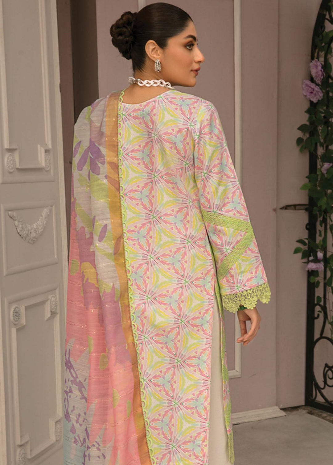 Florence By Rang Rasiya Embroidered Lawn Suits Unstitched 3 Piece RR23FL 02 Lily - Summer Collection