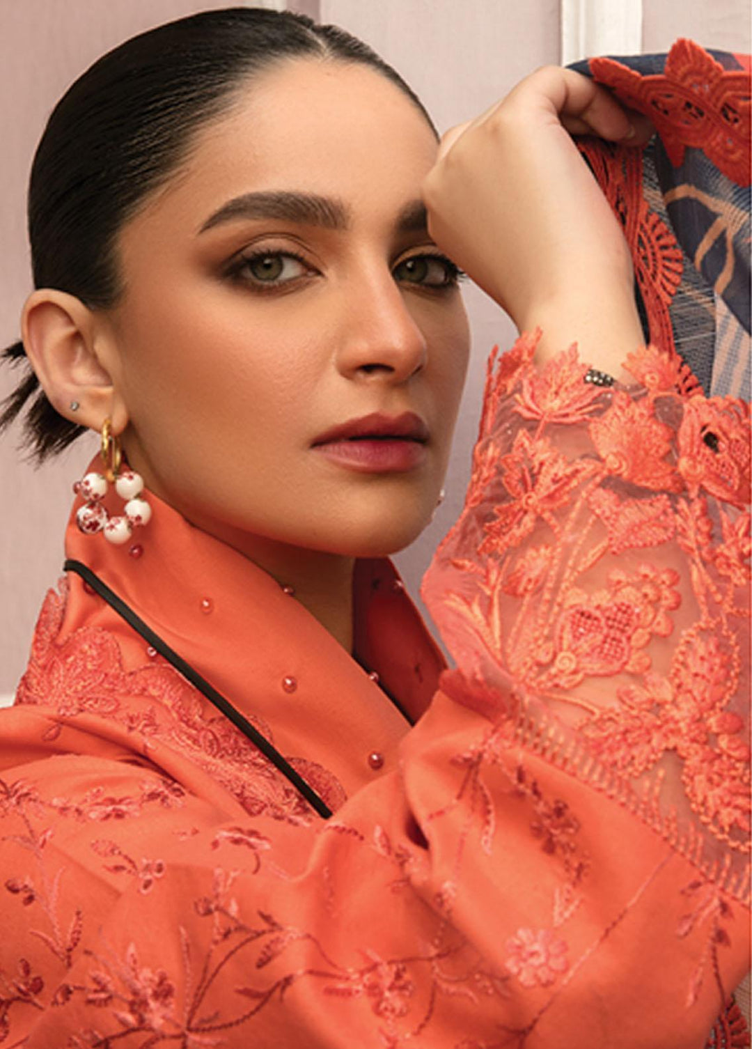 Florence By Rang Rasiya Embroidered Lawn Suits Unstitched 3 Piece RR23FL 06 Gia - Summer Collection