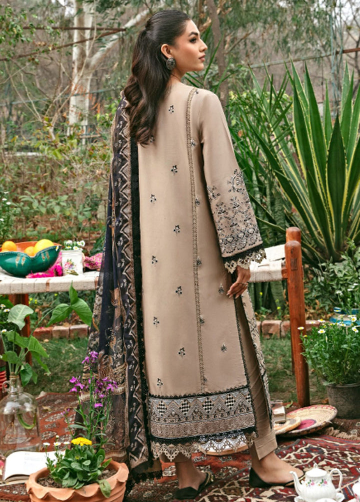 Florent Embroidered Lawn Suit Unstitched 3 Piece FL24LL FL-5B - Luxury Summer Collection