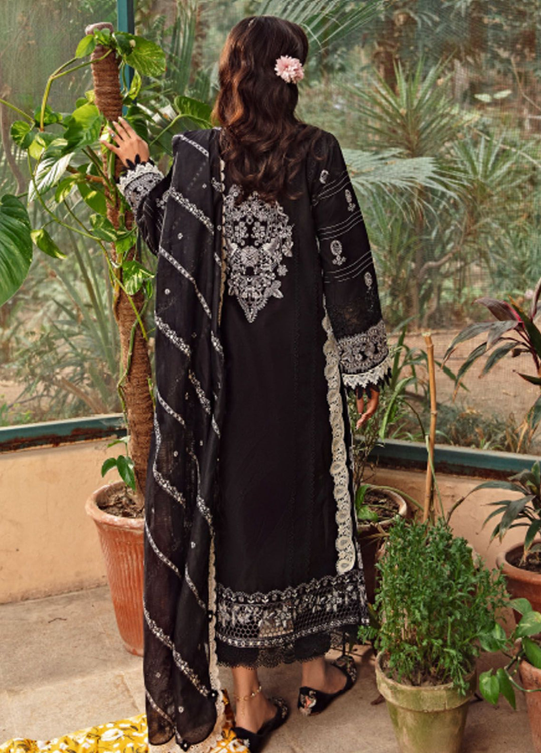 Florent Embroidered Lawn Suit Unstitched 3 Piece FL24LL FL-6A - Luxury Summer Collection