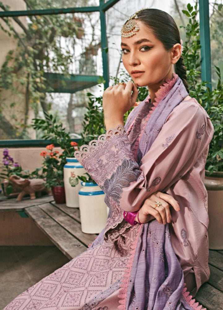 Florent Embroidered Lawn Suit Unstitched 3 Piece FL24LL FL-6B - Luxury Summer Collection