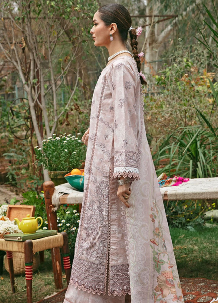 Florent Embroidered Lawn Suit Unstitched 3 Piece FL24LL FL-8A - Luxury Summer Collection