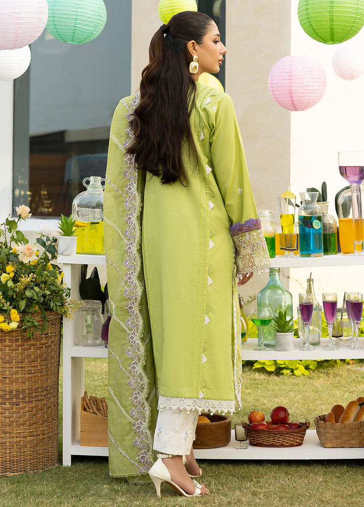 Florent Embroidered Lawn Suits Unstitched 3 Piece FL25EF FL-7 B - Summer Collection
