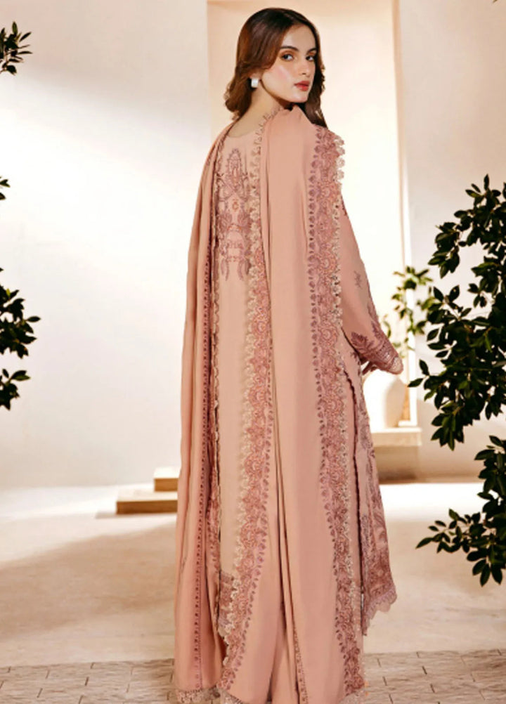 Florent Embroidered Marina Suit Unstitched 3 Piece FL24W FL-1 A - Winter Collection