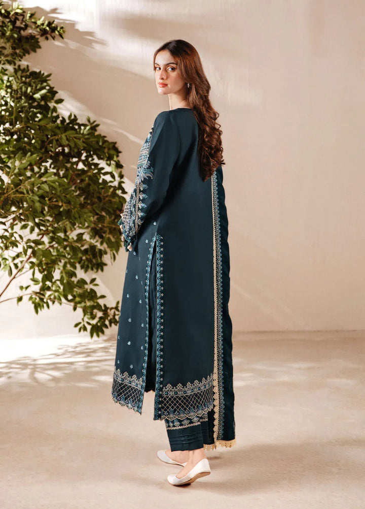 Florent Embroidered Marina Suit Unstitched 3 Piece FL24W FL-3 A - Winter Collection