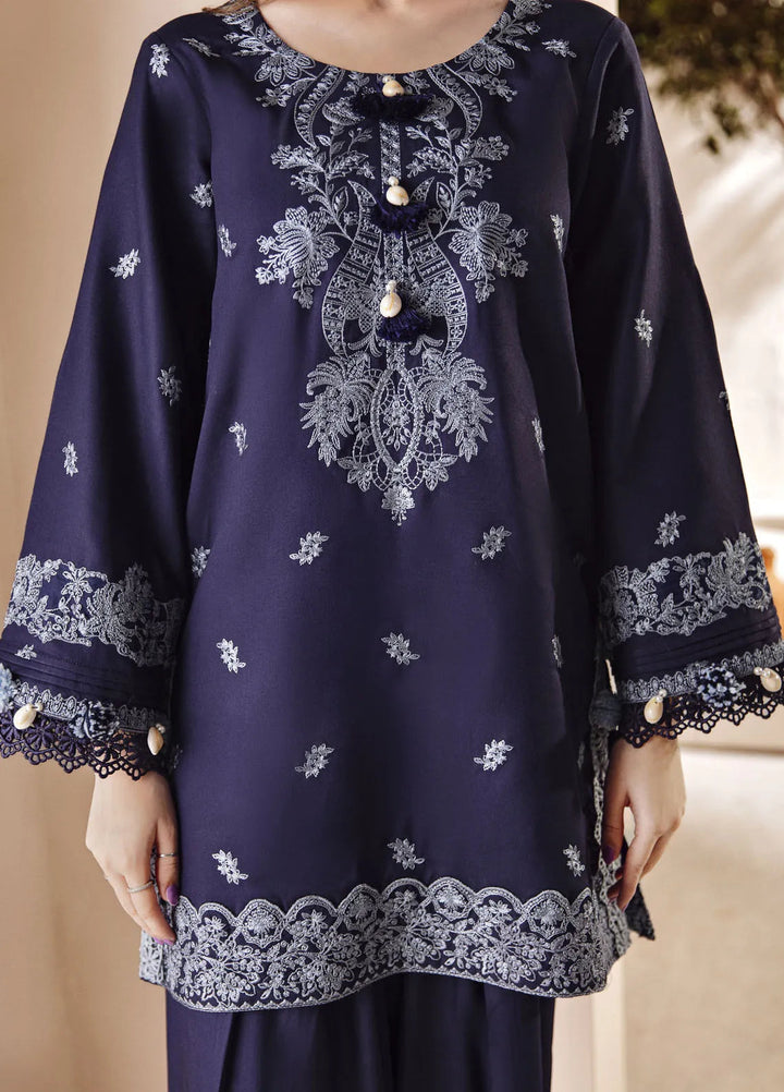 Florent Embroidered Marina Suit Unstitched 3 Piece FL24W FL-4 A - Winter Collection