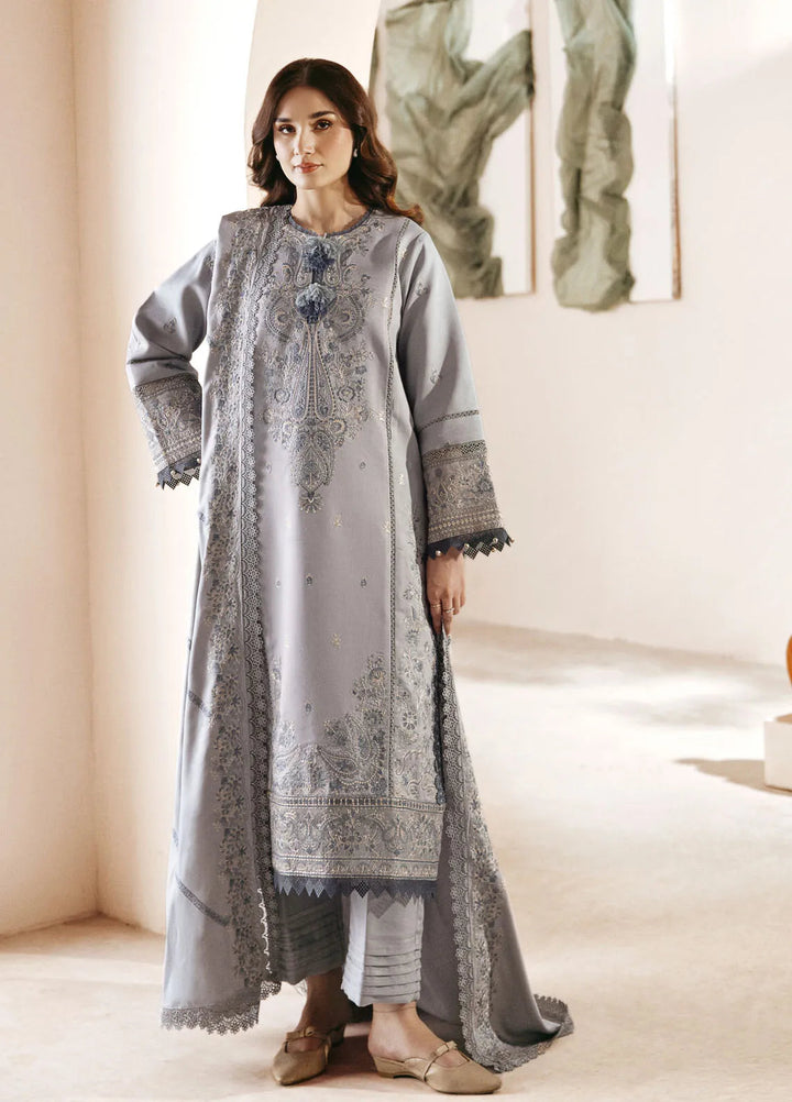 Florent Embroidered Marina Suit Unstitched 3 Piece FL24W FL-5 A - Winter Collection