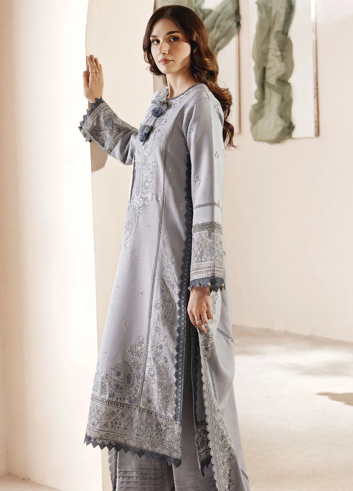Florent Embroidered Marina Suit Unstitched 3 Piece FL24W FL-5 A - Winter Collection