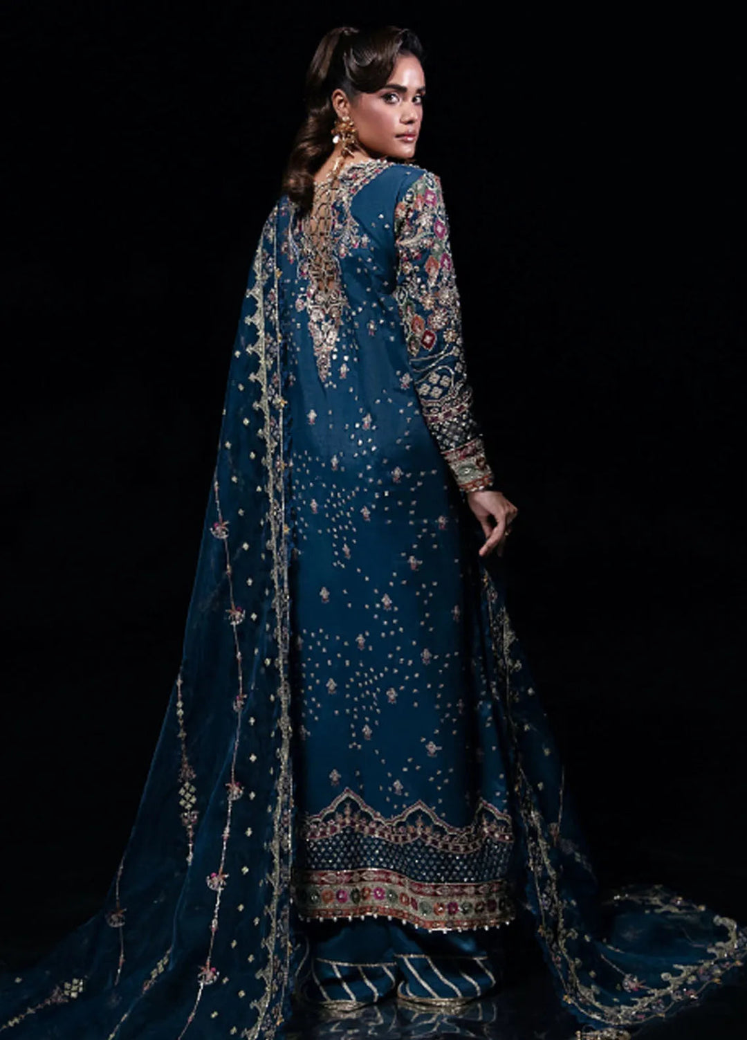 Florent Embroidered Raw Silk Suit Unstitched 3 Piece FL24R Dreamweave - Formal Collection