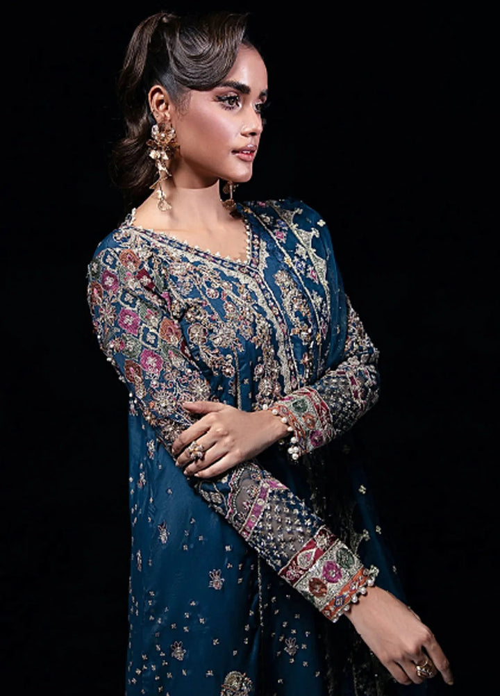 Florent Embroidered Raw Silk Suit Unstitched 3 Piece FL24R Dreamweave - Formal Collection