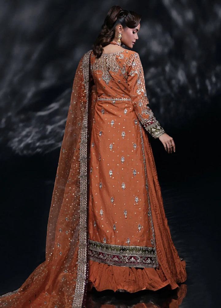 Florent Embroidered Raw Silk Suit Unstitched 3 Piece FL24R Lunaire - Formal Collection